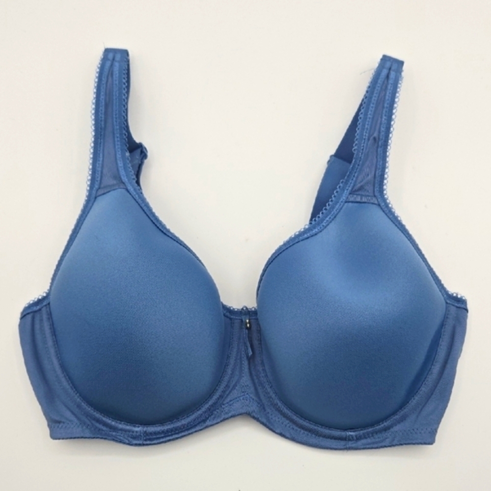 Wacoal Basic Beauty T-Shirt Blue Bra Size 34D